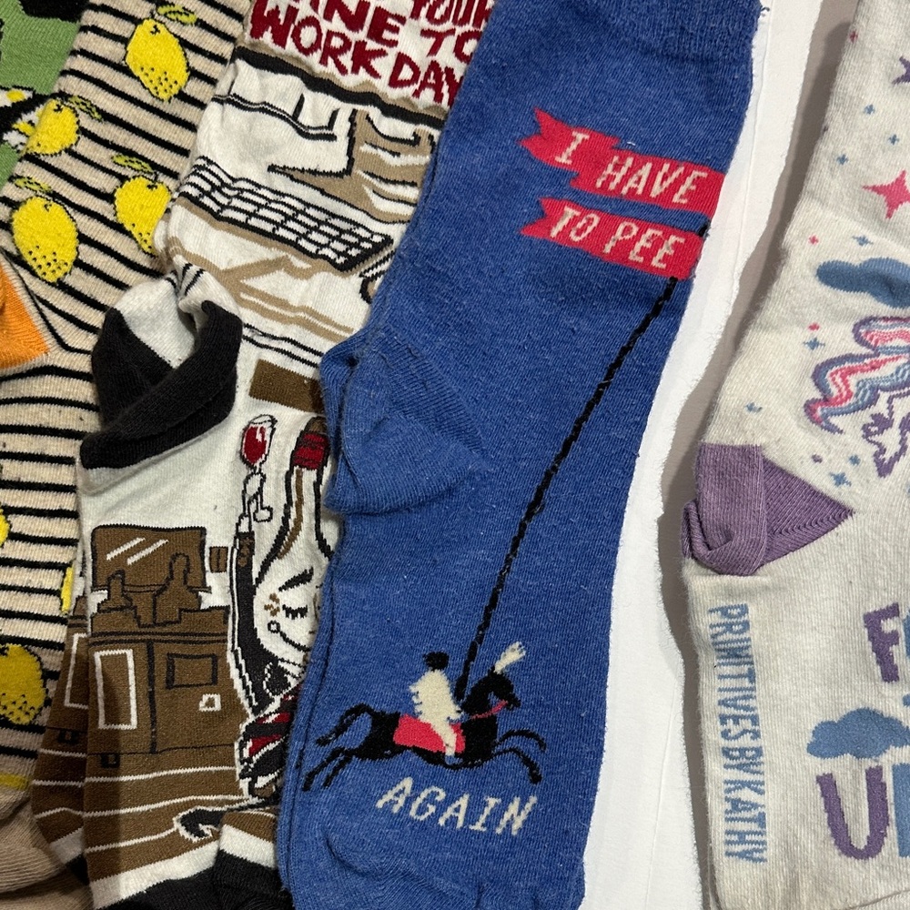 Colorful Patterned Socks Collection - image 6